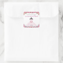 ピンクフローラキンセアニェラドレスパーティー