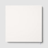 ピンクフローラキンセアニェラパーティーバラゴールドフォイル ゲストブック (裏面)