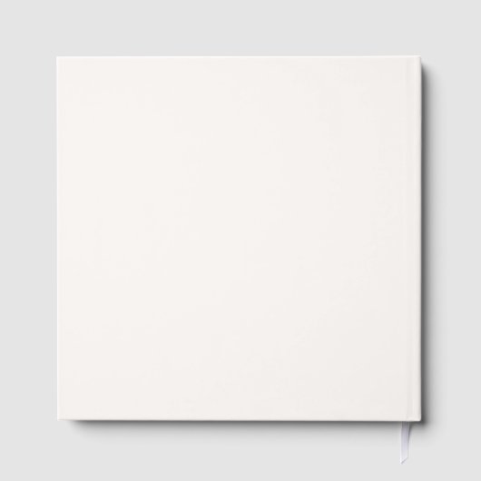 ピンクフローラキンセアニェラパーティーバラゴールドフォイル ゲストブック (裏面)