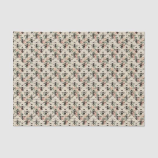 ピンクフローラクイーンビー 薄葉紙 (正面)