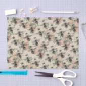 ピンクフローラクイーンビー 薄葉紙 (クラフト)