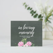 ピンクフローラクラックボードカスタムウェディングサインバジェット (スタンド正面)