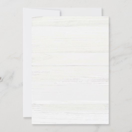 ピンクフローラコケットブーツ誕生日 招待状 (裏面)