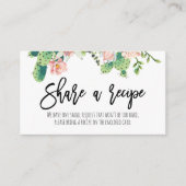 ピンクフローラサボテン共有Aレシピエンクロージャカード エンクロージャーカード (正面)