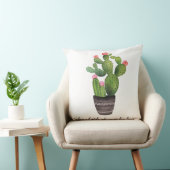ピンクフローラサボテン クッション (椅子)