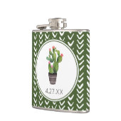 ピンクフローラサボテン フラスク (左)