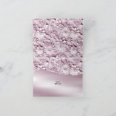 ピンクフローラサンキューカード サンキューカード (内部)