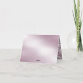 ピンクフローラサンキューカード サンキューカード (裏面)