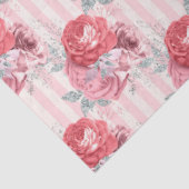 ピンクフローラシリーズデザイン1 薄葉紙 (詳細)