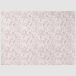 ピンクフローラシリーズデザイン2 薄葉紙