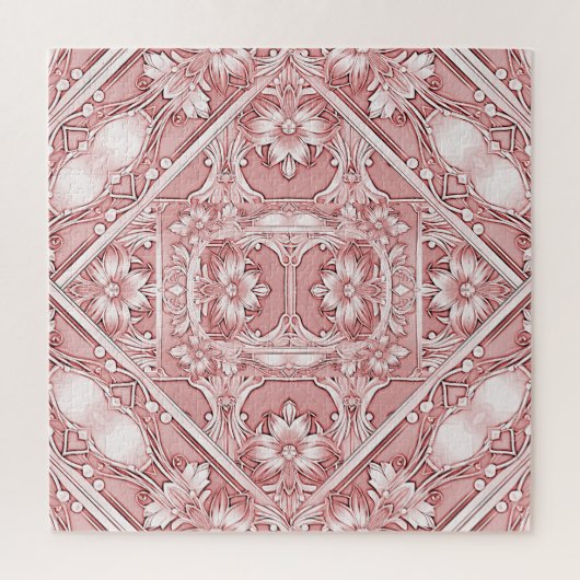 ピンクフローラジグソーパズル ジグソーパズル (縦)