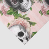 ピンクフローラスカルシリーズデザイン4 薄葉紙 (詳細)