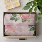 ピンクフローラスカルシリーズデザイン9 薄葉紙 (ギフト)