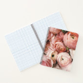 ピンクフローラスパイラルノートブック ノートブック (内部)