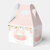 ピンクフローラスワンプリンセス誕生日お気に入りボックス フェイバーボックス (裏面サイド)