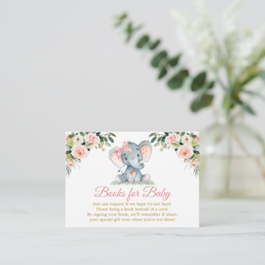 ピンクフローラゾウ弓シャワーエンクロージャカード エンクロージャーカード (スタンド正面)