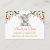 ピンクフローラゾウ弓シャワーエンクロージャカード エンクロージャーカード (正面)