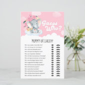 ピンクフローラゾウ誰がママかパパのゲーム (スタンド正面)