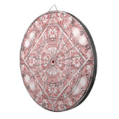 ピンクフローラダーツボード ダーツボード (正面右)