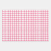 ピンクフローラチノワセリートワール ラッピングペーパーシート (正面2)