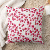 ピンクフローラデザイン クッション (ブランケット)