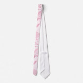 ピンクフローラネクタイ ネクタイ (裏面)