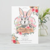 ピンクフローラバニーバラ金ゴールドイースターエッグ狩り 招待状 (スタンド正面)