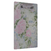 ピンクフローラバラヴィンテージ クリップボード (右)