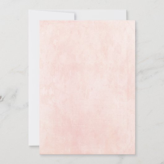 ピンクフローラバンコサイコロパーティー 招待状 (裏面)