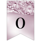 ピンクフローラバンティング国旗 バンティングフラッグ (第2の旗)