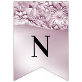 ピンクフローラバンティング国旗 バンティングフラッグ (第3の旗)