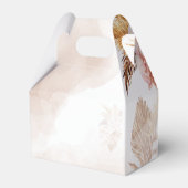 ピンクフローラパンパスグラス結婚ズありがとう フェイバーボックス (裏面サイド)