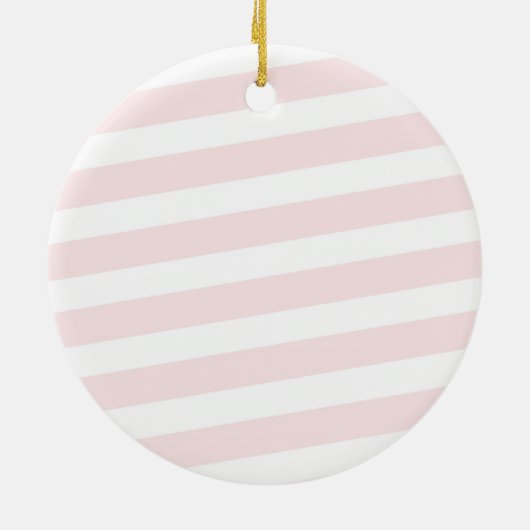 ピンクフローラパーソナライズされたガールバプテスマオーナメント セラミックオーナメント (裏面)