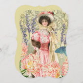 ピンクフローラビクトリアンウーマンリージェンシー (正面/裏面)