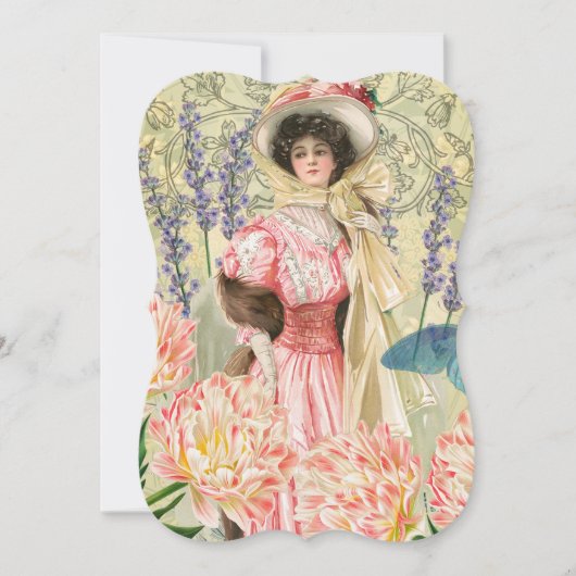 ピンクフローラビクトリアンウーマンリージェンシー (正面)