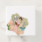 ピンクフローラビクトリアンウーマンリージェンシー フェイバータグ (インサイチュ)