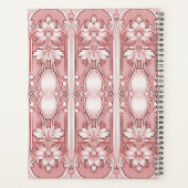 ピンクフローラフレームプランナー プランナー手帳 (裏面)