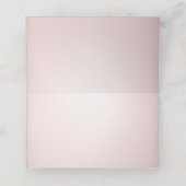 ピンクフローラフレーム座席表 プレイスカード (内部開封)