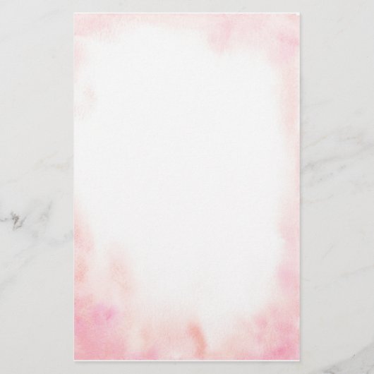 ピンクフローラブライダルシャワーティーパーティーアドバイスカード (裏面)