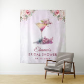 ピンクフローラブライダルシャワー タペストリー (インサイチュ)
