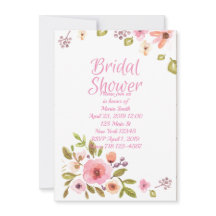 ピンクフローラブライダルシャワー