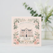 ピンクフローラブリジガートンマナーハウス 招待状 (スタンド正面)