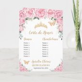 ピンクフローラプリンセスキンセアニライベント順 プログラム (裏面)