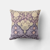 ピンクフローラプリント クッション (裏面)