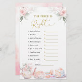 ピンクフローラベビーパーティー推定価格は正しい (正面/裏面)