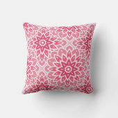 ピンクフローラホームデコール クッション (裏面)