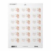 ピンクフローラボホパンパスグラス住所 シール (フルシート)