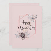 ピンクフローラマザーズデイカード シーズンカード (正面/裏面)