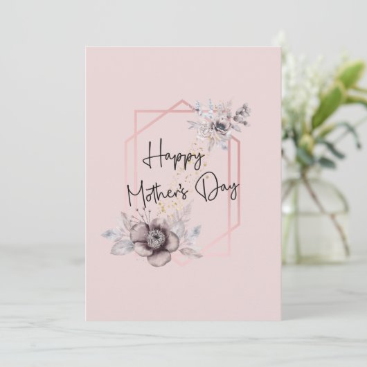 ピンクフローラマザーズデイカード シーズンカード (スタンド正面)