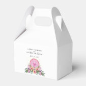 ピンクフローラマンダラ結晶結婚形而上学的 フェイバーボックス (裏面サイド)